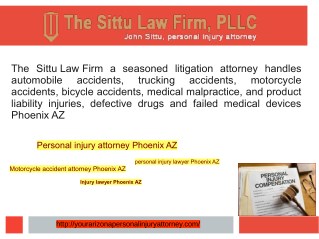 personal injury attorney Phoenix AZ