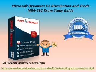 Download MB6-892 Braindumps - Microsoft MB6-892 Real Exam Questions Dumps4Download