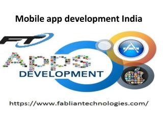 Mobile app development company