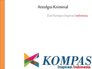 Antologi krimainal