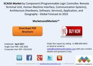 SCADA Market worth 13.43 Billion USD by 2022