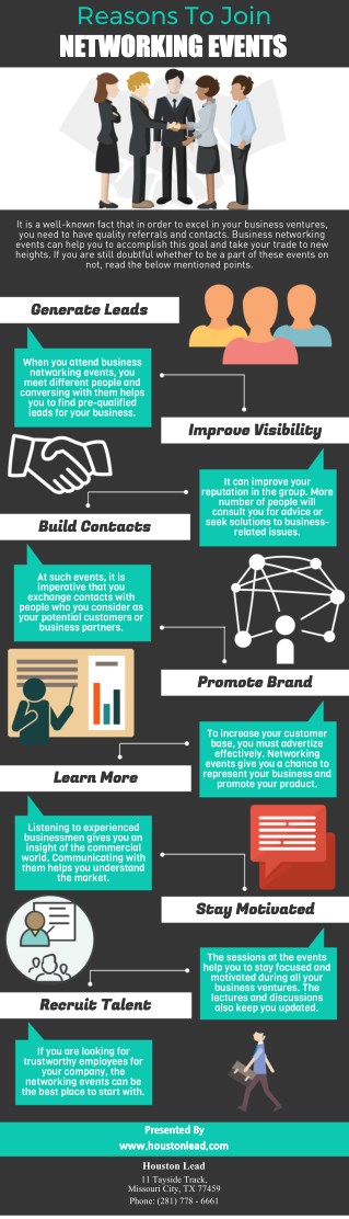 Reasons To Join Networking Events