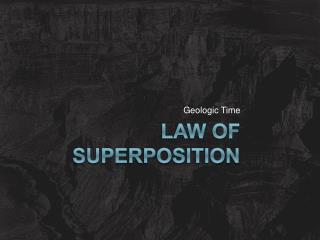 Law of SuperPosition
