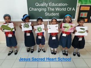 Quality Education-Changing The World Of A Student