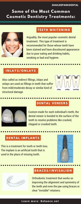 Some of the Most Common Cosmetic Dentistry Treatments