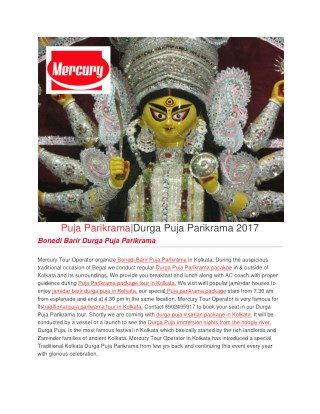 Puja Parikrama