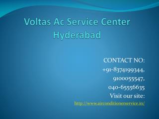 Voltas Ac Service Center Hyderabad