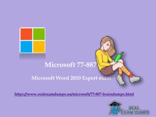 Download Valid Microsoft 77-887 Exam Questions - 77-887 Exam Dumps PDF