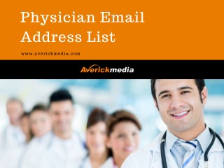 Physicians Email List