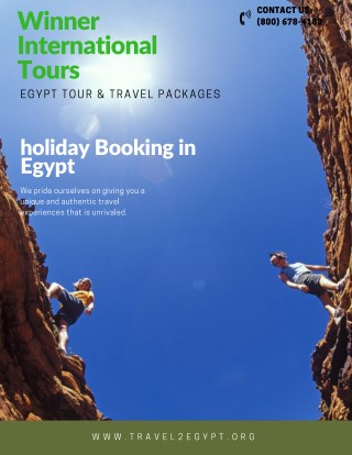 Egypt Travel and tour packages