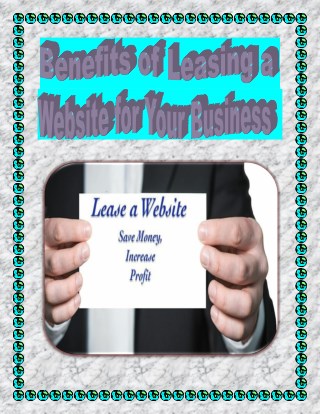 Benefits of Leasing a Website for Your Business