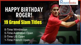 Roger Federer: 10 Interesting Facts About The 19-Time Grand Slam Winner