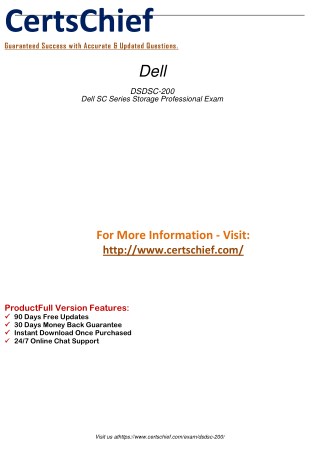 DSDSC-200 PDF Demo