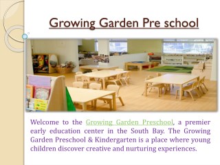 Hermosa Beach preschool