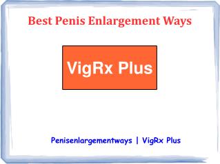 Order Online VigRx Plus pills