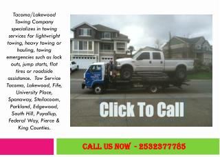 Emergency Towing Company in Tacoma