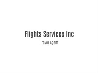 Flights Services Inc.