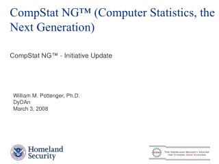 CompStat NG™ (Computer Statistics, the Next Generation)