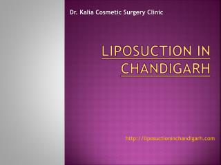 Liposuction Clinic in Chandigarh