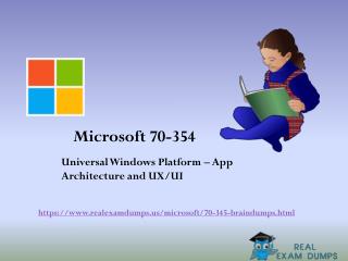 Free Microsoft 70-354 Sample Question - 2017 70-354 Exam Dumps RealExamDumps