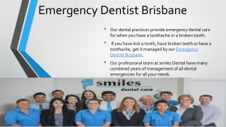 Emergency Dentist Brisbane