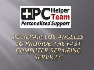 Best Services for PC Repair Los Angeles