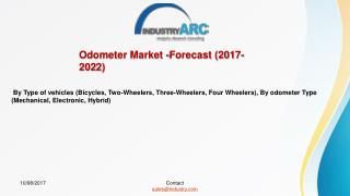 Odometer Market Expects Asia-Pacific’s Tightening Regulations to Spur Fastest Growth Till 2021