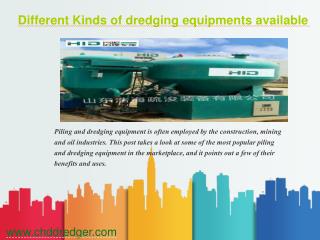 Sludge Treatment Dredger