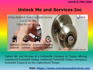 Hire the Reliable and Trusted Locksmith in Tampa FL
