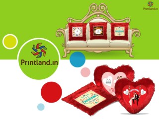 Heart Shaped Cushions - Buy Photo Printed Cushion Online in India