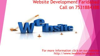 Ecommerce website development Faridabad Just Call on 7531884388