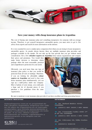 Seguros en argentina