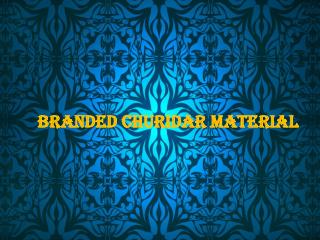 Branded Churidar Material