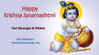 Shri Krishna Janmashtami Messages | Janmashtami Wishes in Hindi