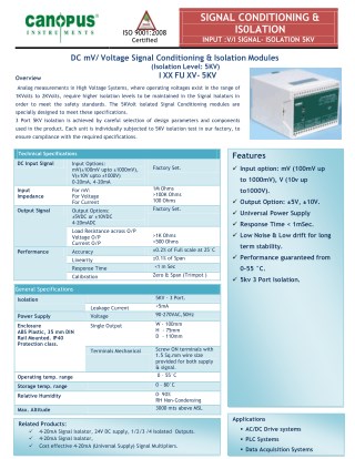 Thermocouple Suppliers in India - Canopus Instruments