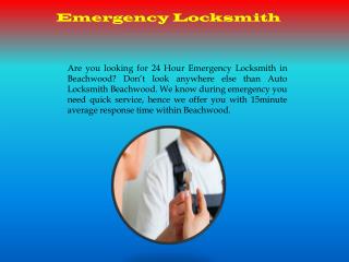 C ontact our Emergency Locksmith service