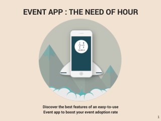 Event App - The Need of an Hour