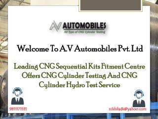 CNG Cylinder Hydro Testing In Delhi