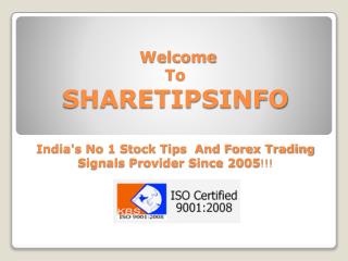 Earn more profit from stock market by Sharetipsinfo