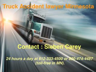 Minnesota truck accident lawyer