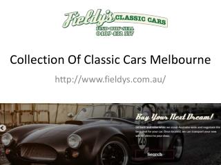 Collection Of Classic Cars Melbourne