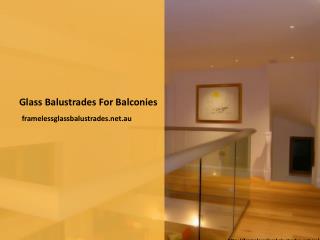 Why Should You Use Glass Balustrades for Balconies