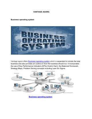 Business operating system