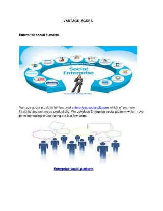 Enterprise Social Platform