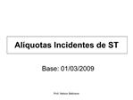 Al quotas Incidentes de ST