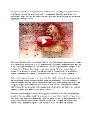 High on Blood on the Voices of Terror Horrorcore