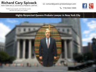 Highly Respected Queens Probate Lawyer in New York City