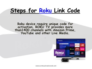Steps For Roku link code