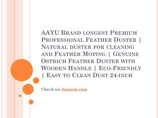AAYU Brand longest Premium Professional Feather Duster - 60 CM