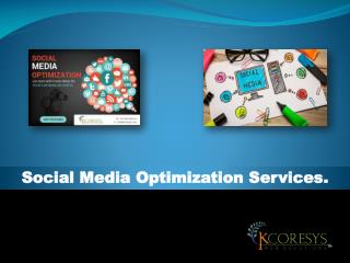 Social media optimization services